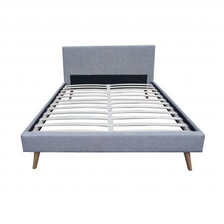 Nicola Fabric Queen Bed Frame