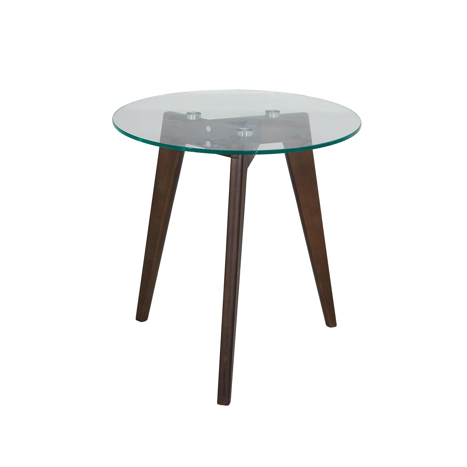 Sophia Glass Round Side Table