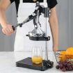 Commercial Stainless Steel Manual Juicer Hand Press Juice Extractor Squeezer Black