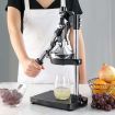 Commercial Stainless Steel Manual Juicer Hand Press Juice Extractor Squeezer Black