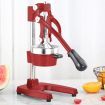 2X Commercial Manual Juicer Hand Press Juice Extractor Squeezer Orange Citrus Red