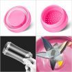 2x 380ml Portable Mini USB Rechargeable Handheld Fruit Mixer Juicer Pink