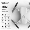 4KMP HD Camera  Mini WiFi FPV with HD Camera Altitude Hold Mode Foldable Dual Batteries