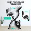 Genki Spin X-Bike Magnetic Exercise Bike Upright Recumbent Bicycle 100 Resistance Bluetooth App Heart Rate