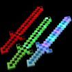 Minecraft LED Sword Toy for Kids Light-Up Roleplay Sword for Fans of Minecraft Creative Play for Boys and Girls 1 Pack (Random Color)