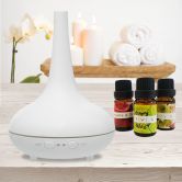 Milano Decor Ultrasonic Aroma Diffuser - White color: