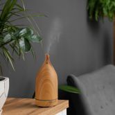 Milano Decor 100ml Ultrasonic Aroma Diffuser - Light Wood