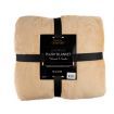 Royal Comfort Plush Camel Blanket