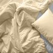 Royal Comfort Blended Bamboo Quilt Cover Sets -Dark Ivory-Queen