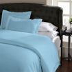 Royal Comfort 1500 Thread count Cotton Rich Quilt cover sets Queen Indigo