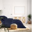 Royal Comfort - Balmain 1000TC Bamboo cotton Quilt Cover Sets (King) - Royal Blue