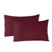 Royal Comfort Blended Bamboo Quilt Cover Sets - Malaga Wine - Queen