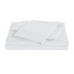 KENSINGTON 1200TC COTTON SHEET SET IN STRIPE-QUEEN - WHITE