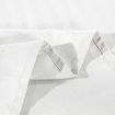 KENSINGTON 1200TC COTTON SHEET SET IN STRIPE-KING - WHITE