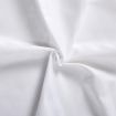 Royal Comfort Damask Stripe Cotton Blend 3-Piece Sheet Set | King | White
