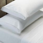 Royal Comfort 1000 TC Cotton Blend sheet set - King - White