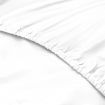 Royal Comfort 1500 TC Cotton Rich Fitted sheet 3 PC Set Double-White