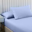 Royal Comfort Bamboo Cooling 2000TC 3-Piece Combo Set - Double -Light Blue