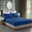Royal Comfort Bamboo Cooling 2000TC 3-Piece Combo Set - Double -Royal Blue