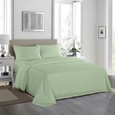 Royal Comfort - 1200TC Ultrasoft 4 Pc Sheet Set - King - Sage Green