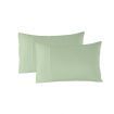 Royal Comfort - 1200TC Ultrasoft 4 Pc Sheet Set - King - Sage Green