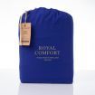 Royal Comfort Vintage Washed 100% Cotton Sheet Set Queen - Royal Blue