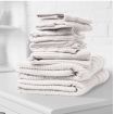 Royal Comfort Eden Egyptian Cotton 600 GSM 8 Piece Towel Pack White