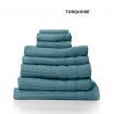 Royal Comfort Eden Egyptian Cotton 600 GSM 8 Piece Towel Pack Turquoise