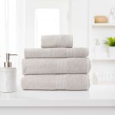 Royal Comfort Cotton Bamboo Towel 4pc Set - Seaholly