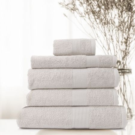 Royal Comfort Cotton Bamboo Towel 5pc Set - Seaholly