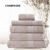 Royal Comfort Cotton Bamboo Towel 5pc Set - Champagne