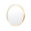 Wall Mirror Round Aluminum Frame Bathroom 60cm GOLD