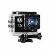 4K Ultra HD Water Resistant Sports Wi Fi Action Camera with 2 Inch Display (16MP, Black)