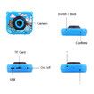 Kids Action Camera Waterproof Anti-Shake Action Video Recorder for Children (Blue)