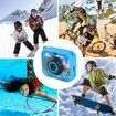 Kids Action Camera Waterproof Anti-Shake Action Video Recorder for Children (Blue)