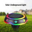 Solar Underground Light 8LED Outdoor Garden Lawn Path Colorful Floor Decking Lamp