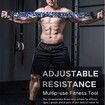 Adjustable Resistance Bands Chest Expander Bench Press Assistance Latex Bands Removable Pull Rope