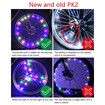 Mini Bicycle LED Neon Tail Light MTB Wheel Craft Stickers Wheel Spoke Lamp Cycling Warning Light 1PACK