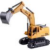 Remote Control Excavator RC Toy 1:24 Excavator 8 Channel Remote Excavator RC Truck for Kids