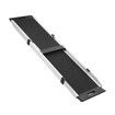 Pet Dog Car Ramp Telescoping Stairs Cat Steps Ladder 176cm for SUV Adjustable 180kg Capacity Anti-slip