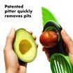 Good Grips 3-In-1 Avocado Slicer - Green