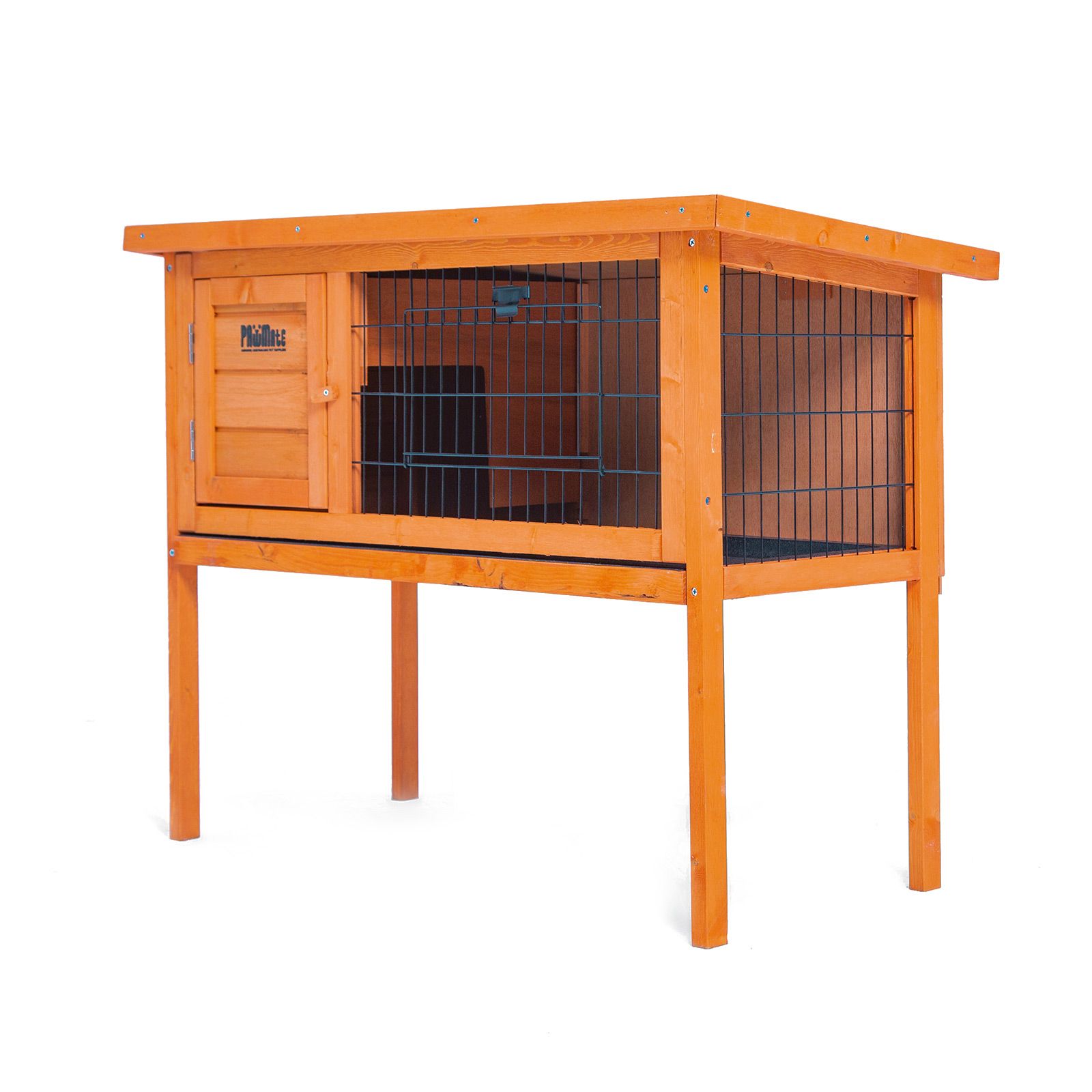 Rabbit Hutch Eden Free Standing Wooden Chicken Guinea Pig Cage