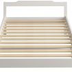 Levede Wooden Bed Frame King Single Mattress Base Solid Timber Pine Wood White