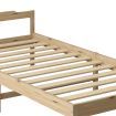 Levede Wooden Bed Frame Single Size Mattress Base Solid Timber Pine Wood Natural