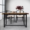 Dining Table Industrial Wooden