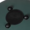 10???Steel Tongue Drum 11 Notes Handpan And Bag Mallet Christmas Gifts Green