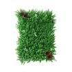 10x Marlow Artificial Grass Boxwood Hedge Fence Garden Green Wall Mat Outdoor