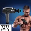Spector Massage Gun Deep Tissue Percussion 8 Heads Muscle Vibrating Relaxing LCD