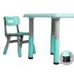 BoPeep Kids Table and Chairs Children Furniture Toys Play Study Desk Set Green