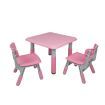 BoPeep Kids Table and Chairs Children Furniture Toys Play Study Desk Set Pink